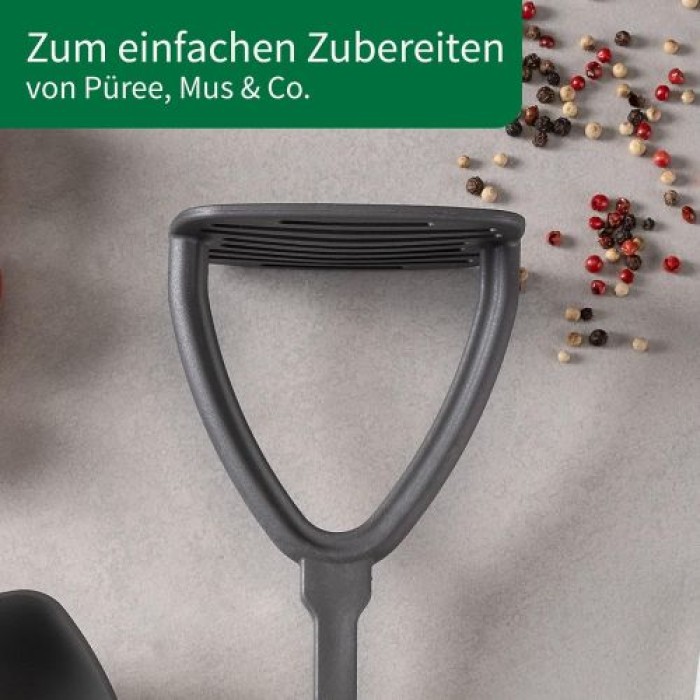 Fackelmann CHEFKOCH Kartoffelstampfer Köln. Hitzebeständig bis 270°C, Spülmaschinengeeignet, 23524