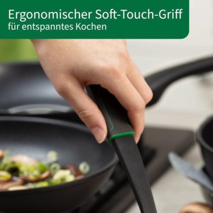 Fackelmann Chefkoch Spaghetti-Zange Premium, Hitzebeständig bis 270°C, Soft-Touch-Griff, 23105
