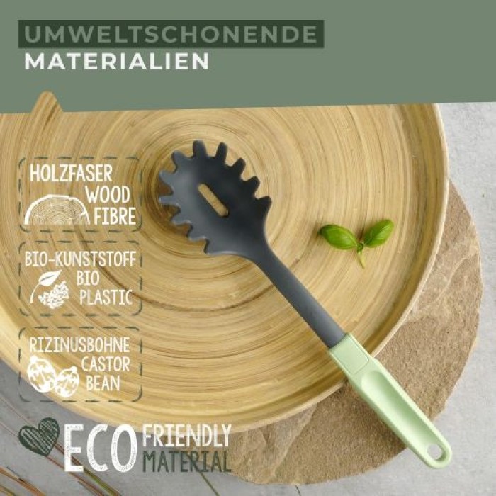 Fackelmann Spaghettilöffel Ecolution, 31,5 cm, 33064
