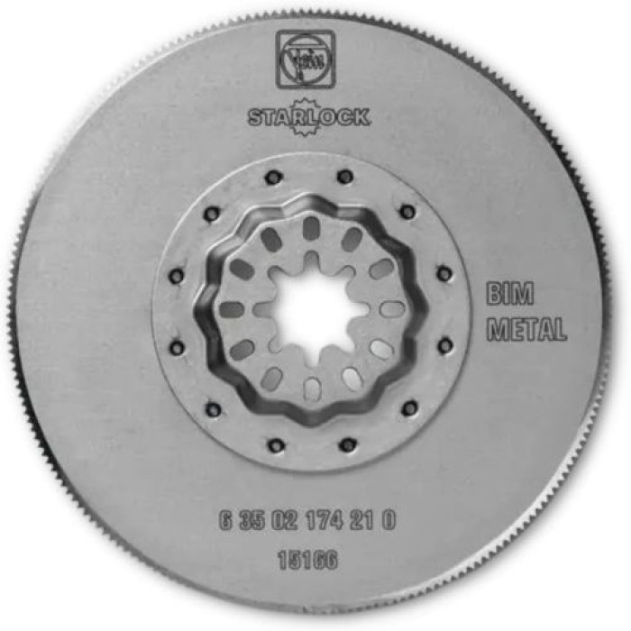 FEIN Bi-Metall HSS-Sägeblatt Ø 85 mm, 1 Stk., Aufnahme Starlock, mit Metall-Verzahnung, 63502174210