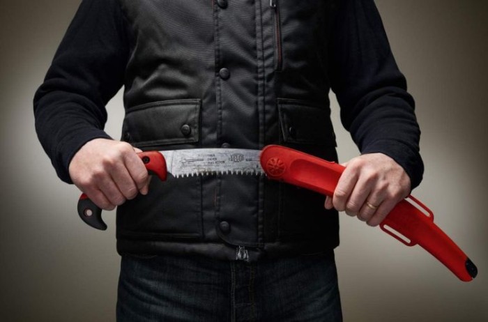 FELCO 630 Astsäge, Länge 495 mm, inkl. Etui, Felco 630