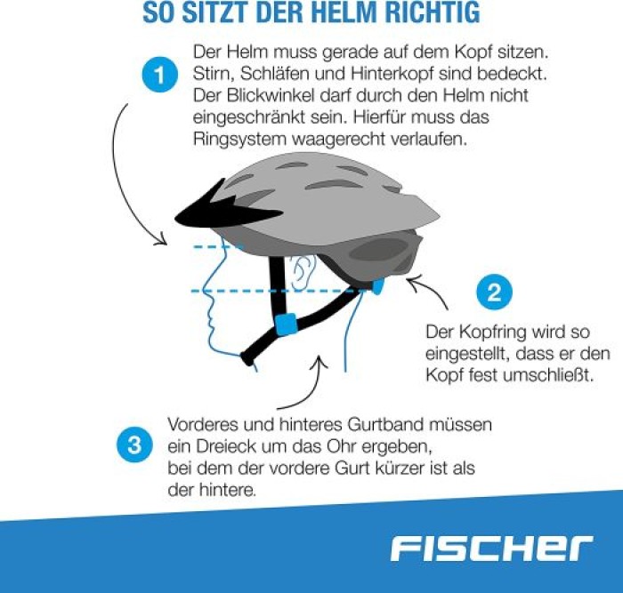 FISCHER Fahrradhelm Kinder Eule S/M, 55-59 cm, 86107