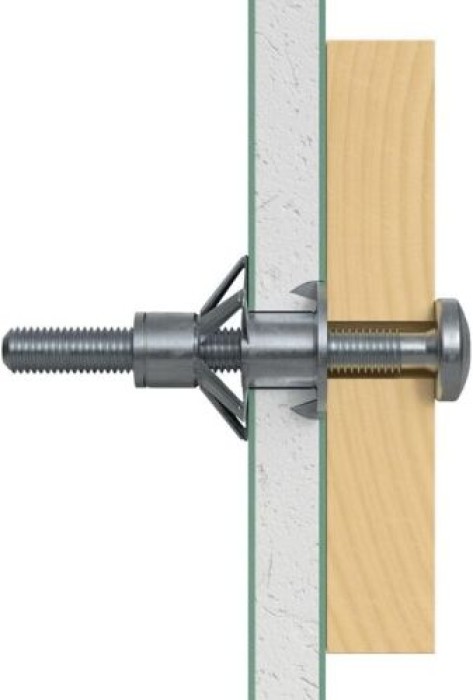fischer Hohlraum-Metalldübel HM 4 x 45 S B im Beutel, 20 Stück, 518729