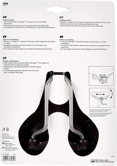 Fischer Selle Royal Trekkingsattel Damen, One Size, 85655