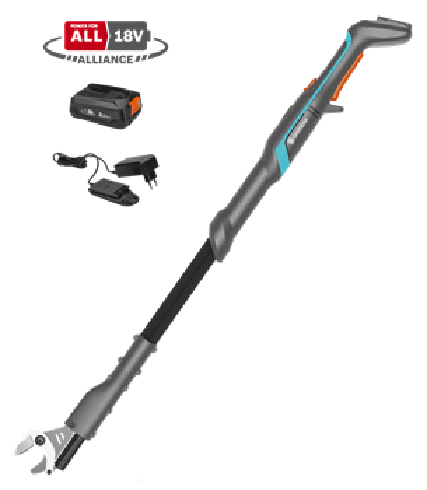 Gardena Akku-Astschere EasyCut 110/18V P4A Ready-To-Use Set, 14772-20