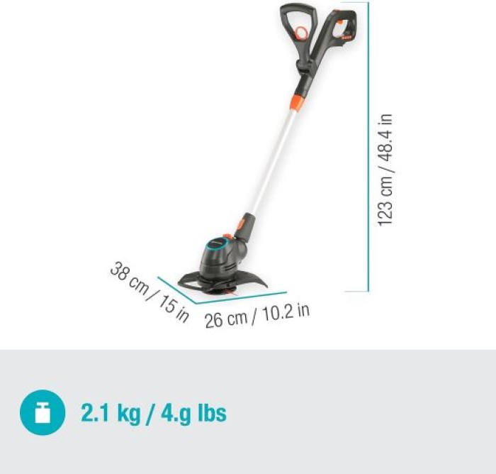 Gardena Akku-Trimmer ComfortCut 23/18V P4A solo, 14701-55