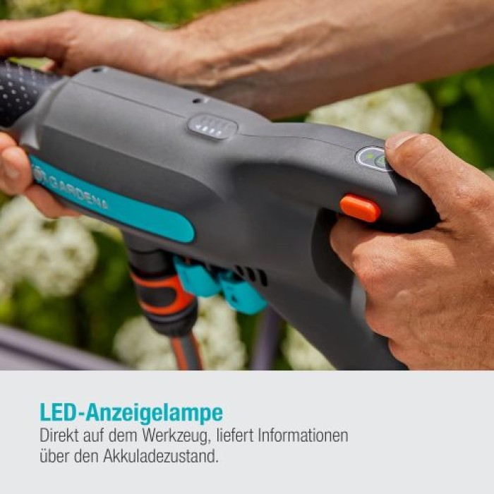 GARDENA Akku Mitteldruckreiniger AquaClean 24/18V P4A solo, 14800-55