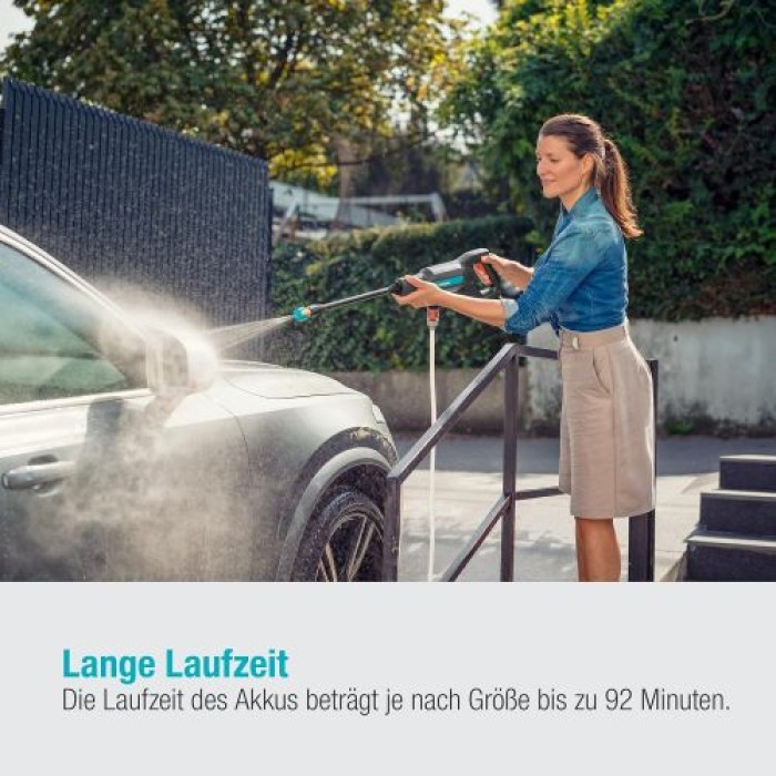 GARDENA Akku Mitteldruckreiniger AquaClean 24/18V P4A solo, 14800-55
