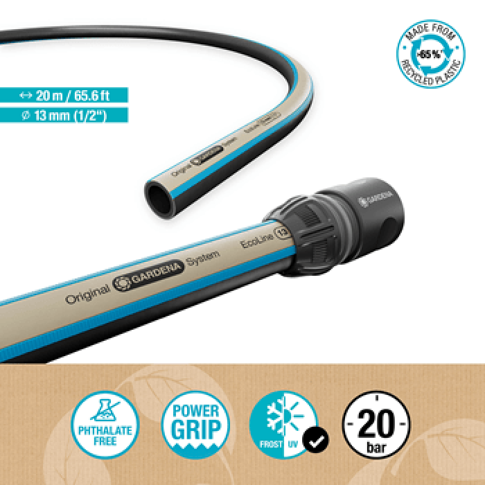 Gardena EcoLine Schlauch 13 mm (1/2), 20 m, 18930-20
