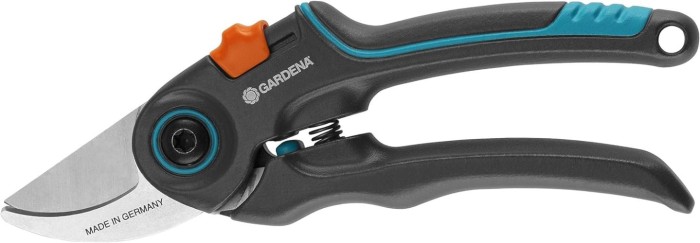 Gardena Gartenschere ExpertCut, Bypass-Schneide für Äste/Zweige/Obstbäume, Ø 22 mm, 12203-20