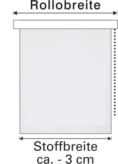 Gardinia Easyfix Thermo Rollo, 60 x 150 cm, Schiefer, 12544