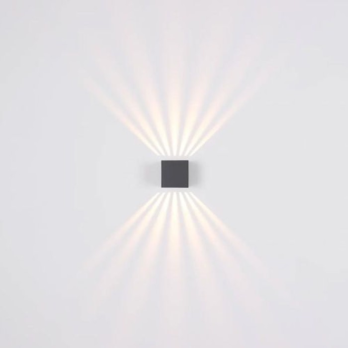 Globo Außenleuchte ILLI, IP54, schwarz, 34156