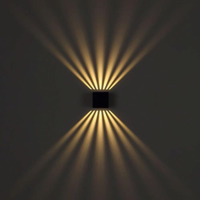 Globo Außenleuchte ILLI, IP54, schwarz, 34156