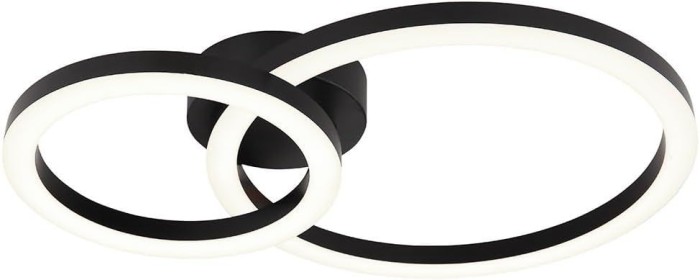 Globo Deckenleuchte ADDA schwarz, 672380-18B