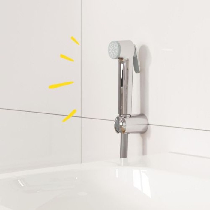 GROHE Vitalio Trigger Spray 30 Duschkopf, 1 Strahlart, mit Druckknopf, chrom, 26351000