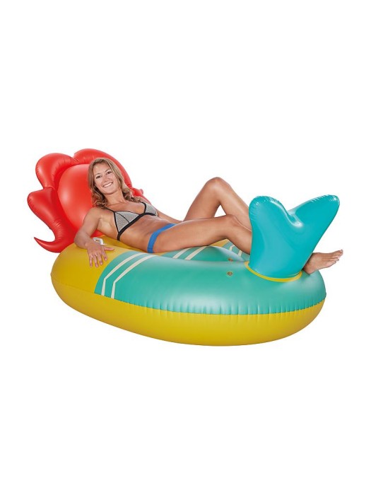 Happy People Floater Ente Meerjungfrau, 183x116x95 cm, 77637