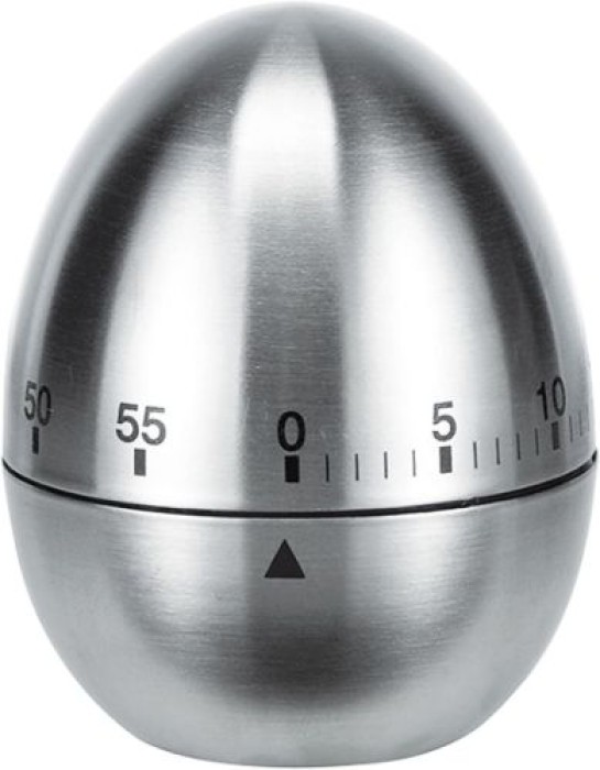 Haushalt International Kurzzeitmesser ca. 7,5cm hoch aus Edelstahl,16267