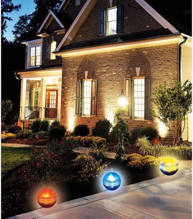 Heissner Floating Ball Light, D=11,5cm 40x12x12 cm Rund Mehrfarbig SL303-00