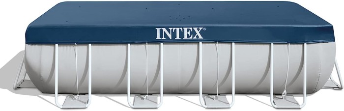 Intex Poolabdeckplane , 389x 184 cm, Für Frame Pool, 28037
