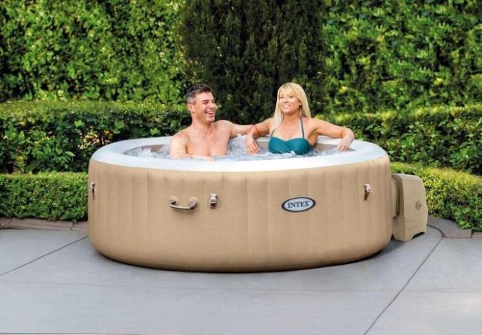 Intex Whirlpool Pure Spa Bubble,  Beige, Ø 196 x 71 cm, I03403490