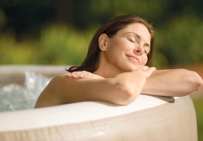 Intex Whirlpool Pure Spa Bubble,  Beige, Ø 196 x 71 cm, I03403490