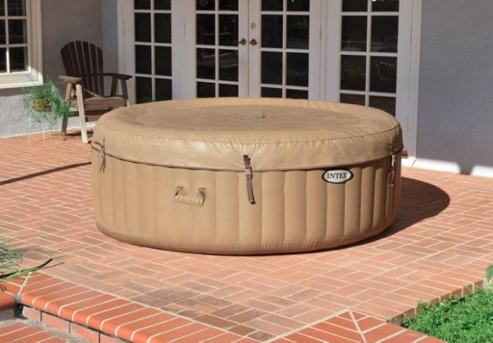 Intex Whirlpool Pure Spa Bubble,  Beige, Ø 196 x 71 cm, I03403490