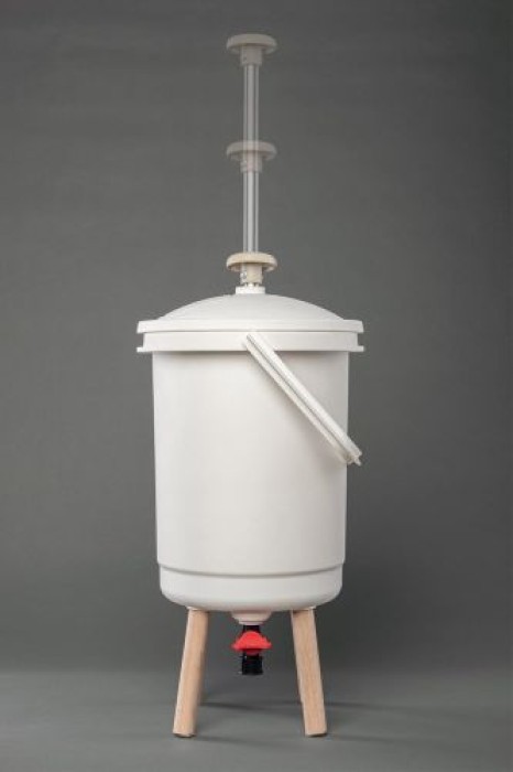 JUWEL BOKASHI Küchen Komposter Sensei, 11 Liter, Simple und hygienische Bedienung, 20200