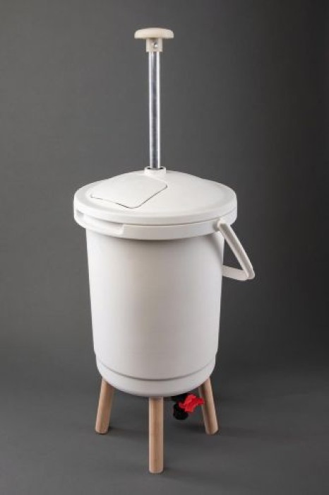 JUWEL BOKASHI Küchen Komposter Sensei, 11 Liter, Simple und hygienische Bedienung, 20200