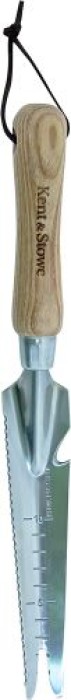 Kent & Stowe Multifunktionsunkrautjäter, Edelstahl, Stiel aus Eschenholz, 33,5 cm, 735470