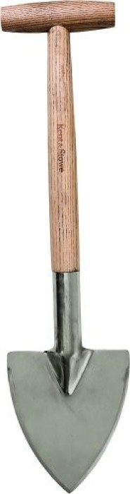 Kent & Stowe Staudenspaten, Edelstahl, Stiel aus Eschenholz, 54 cm, 735616