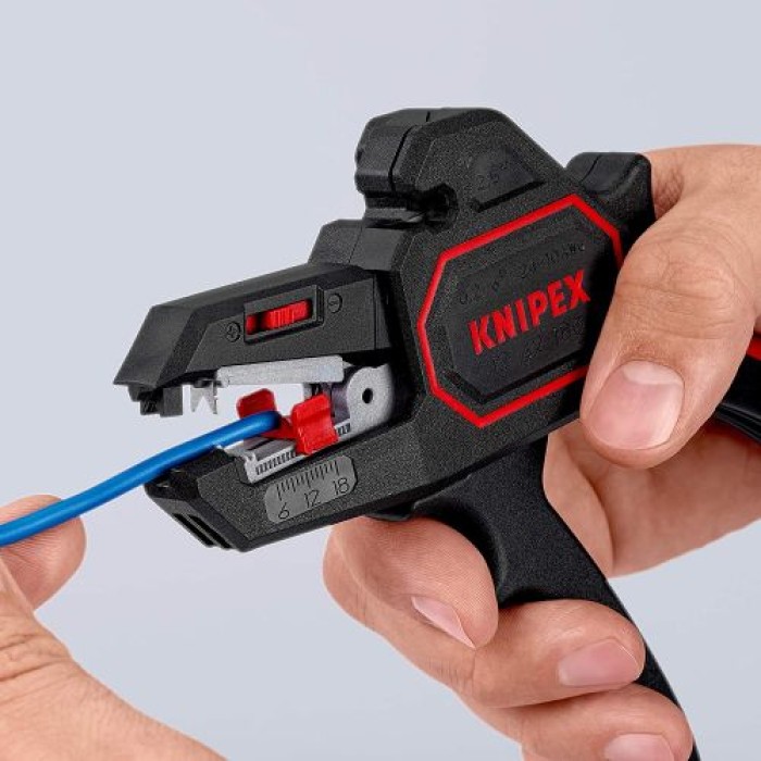 KNIPEX Automatische Abisolierzange, 180 mm, 12 62 180