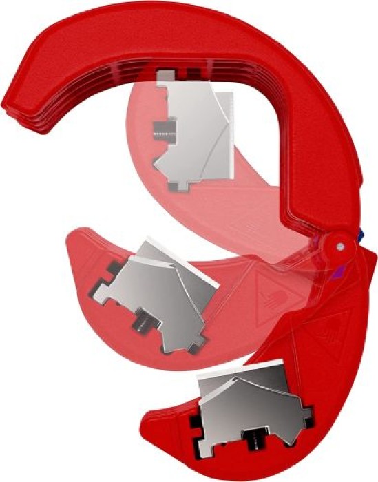 KNIPEX BiX® Schneider für Kunststoffrohre und Dichthülsen 90 22 10 BK
