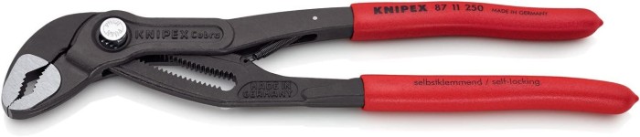 KNIPEX Cobra®...matic, Wasserpumpenzange, 250 mm, 87 11 250