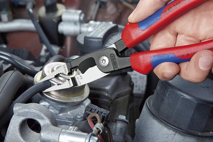 KNIPEX Elektro-Installationszange, 200 mm, 13 82 200