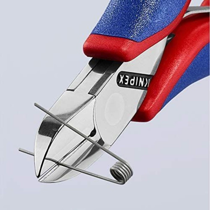 KNIPEX Elektronik-Seitenschneider, 115 mm, 77 02 115