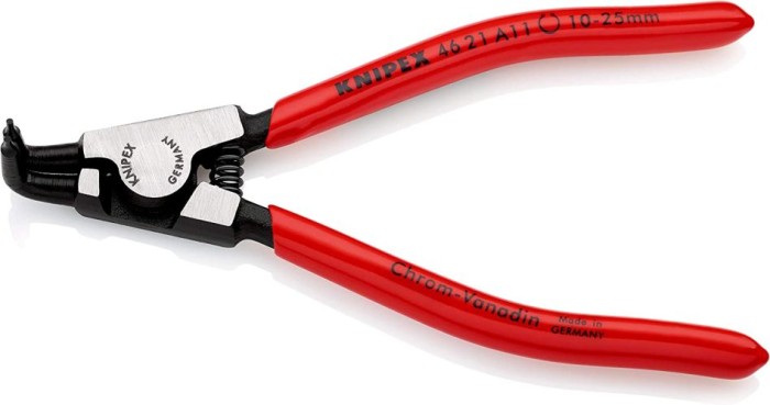 KNIPEX Sicherungsringzange für Außenringe auf Wellen, 125 mm, 46 21 A11
