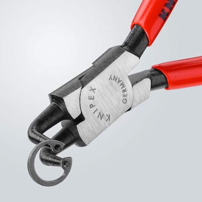 KNIPEX Sicherungsringzange für Innenringe in Bohrungen, 130 mm, 44 21 J11