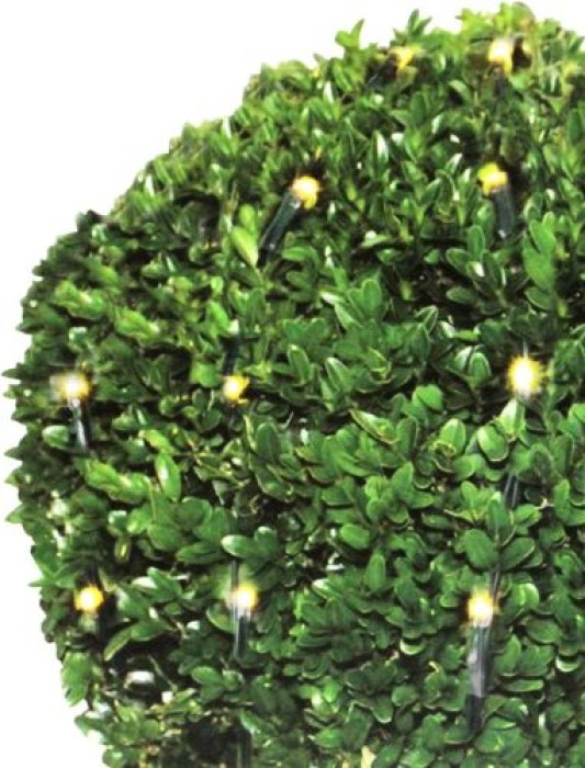 koopman Lichternetz für Buchsbäume, Ø120cm, 144 LEDs, warmweiß, AX8401330