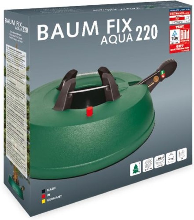 Krinner Christbaumständer Baum Fix Aqua 220, 3 Liter, für Bäume bis 220 cm, 90220