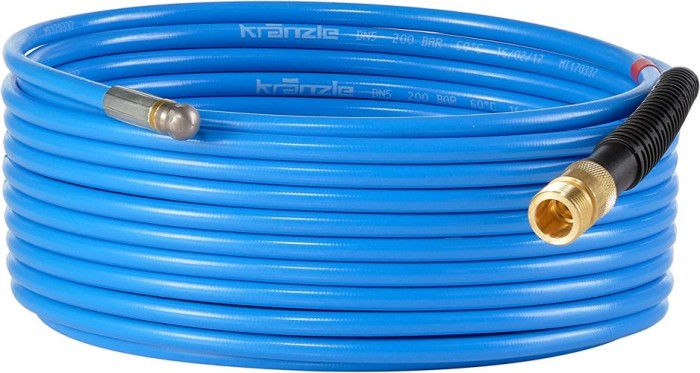 KRÄNZLE Rohrreinigungsschlauch mit Düse KN 055, 15 m, 41058/FKR
