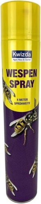 KWIZDA Wespenspray 750 ml, Bekämpft Wespen, deren Larven und Wespennester, A033245
