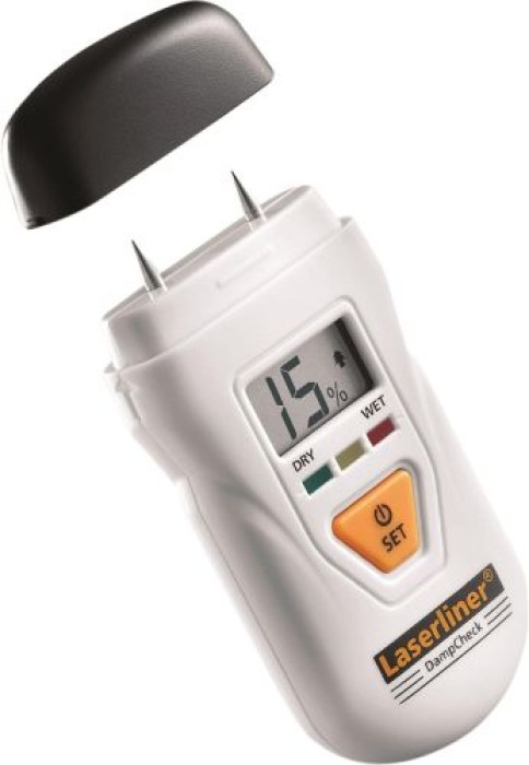 Laserliner DampCheck, Kompaktes Feuchtigkeitsmessgerät, 082.003A