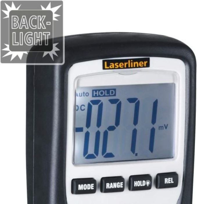 LASERLINER MultiMeter-Compact - Multimeter, Spannungs- und Strommessung, 083.034A
