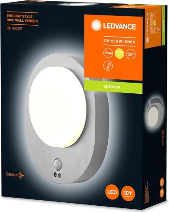 LEDVANCE Endura Style Disc LED Wand- und Deckenleuchte, 3000 K warmweiß, 564145