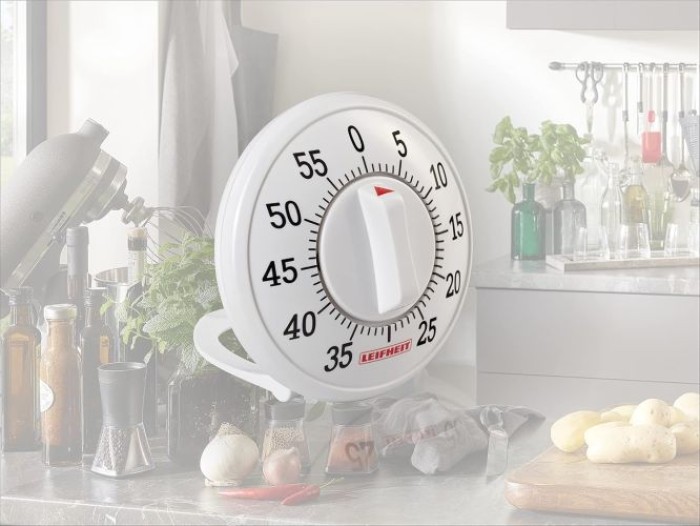 Leifheit Eieruhr, praktischer Küchentimer bis 60 Minuten, 22600