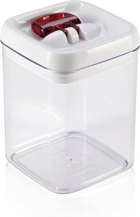 Leifheit Fresh and Easy Vorratsbehälter 1, 6L, eckig, stapelbar, 31211