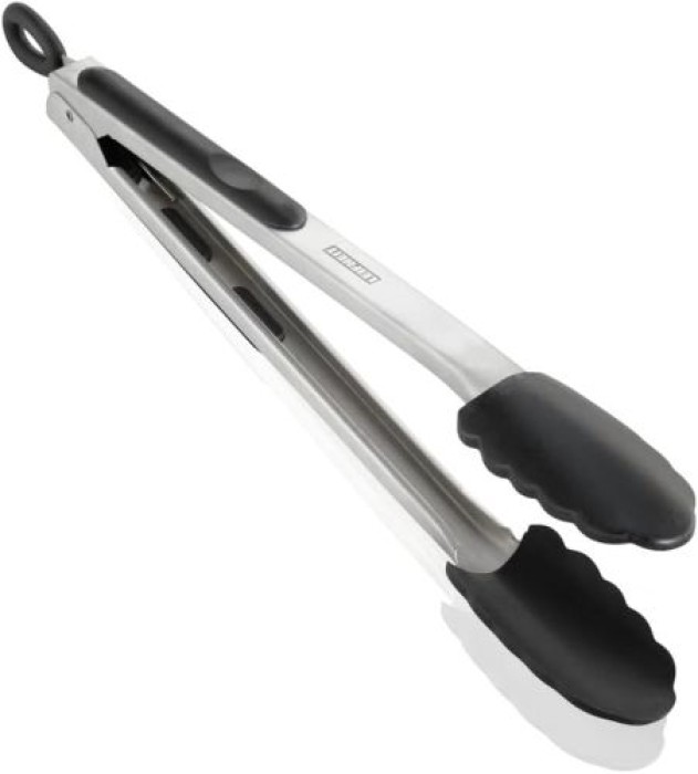 Leifheit Grill- und Küchenzange 31 cm, mit Klick-Verschluss, hitzebeständige, 3083