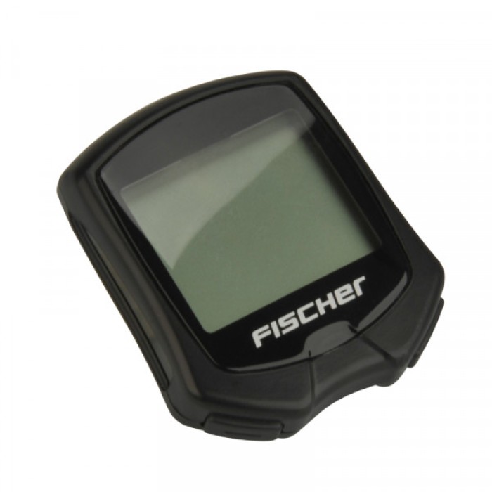 FISCHER Fahrradcomputer Funk mit 18 Funktionen, schwarz, kabellos, inklusive Befestigungsmaterial und Batterien, 50338