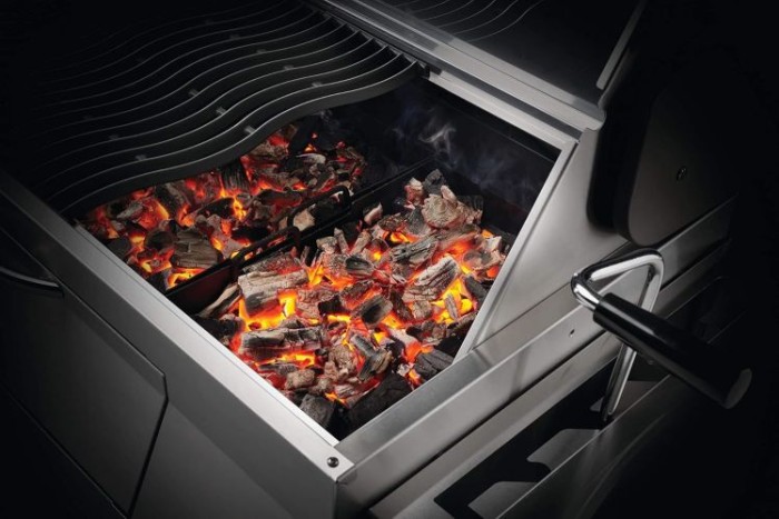 Napoleon Holzkohlegrill PRO 605 Edelstahl, PRO605CSS