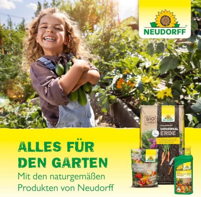 Neudorff Algan Wachstumshilfe – Natürliche Wachstumshilfe für Aussaaten, Gemüse, Obst und Zierpflanzen, 250 ml, 01460